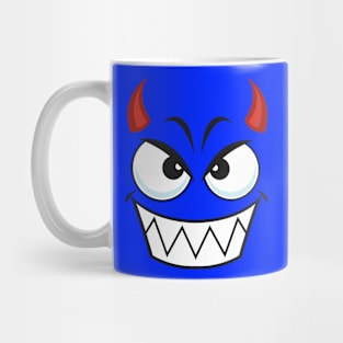 Cute creepy devil face Mug